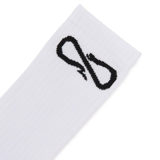 Logo Socks White