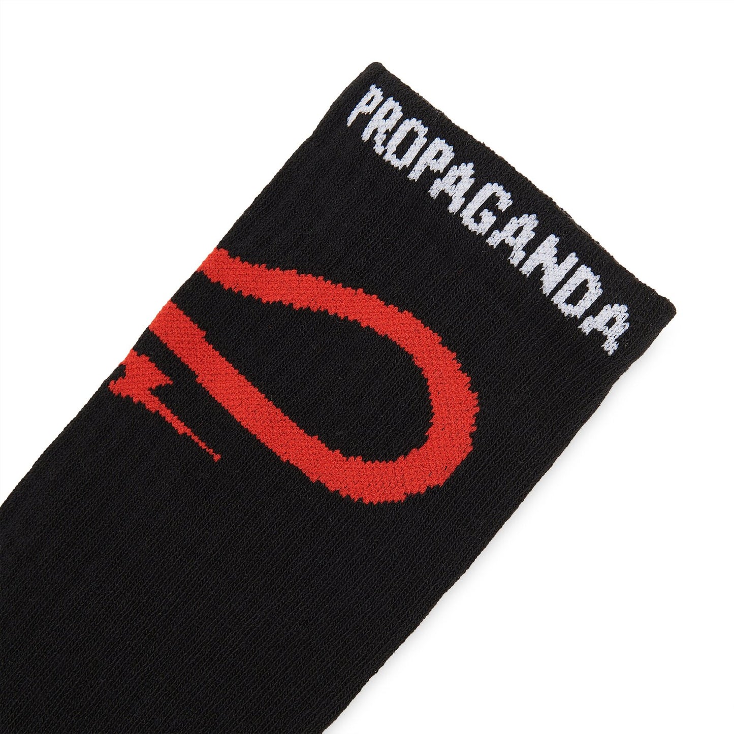 Logo Spin Socks Black/Red